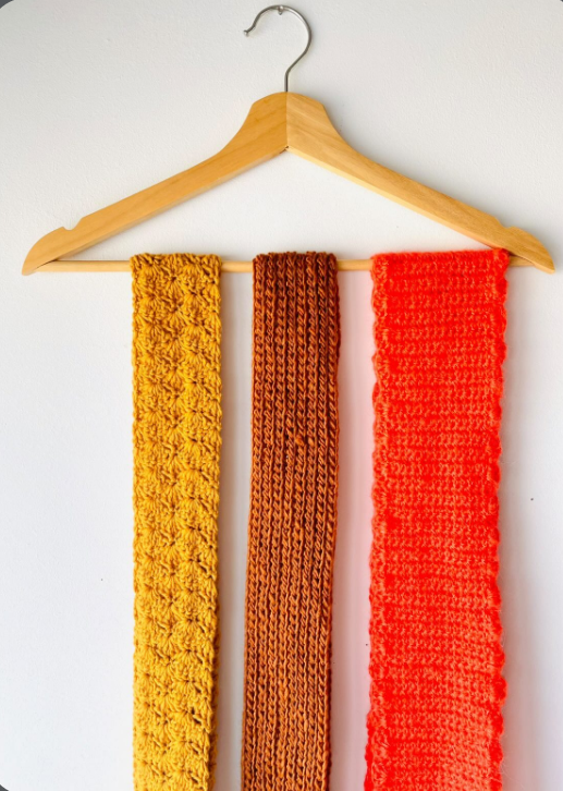 Häkelworkshop mit Ela von Maschenherz - Minituch im Stil eines Sophie Scarf