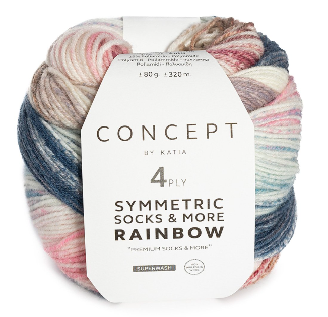 Katia Symmetric Soks & More 4-fach