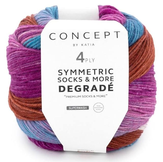 Katia Symmetric Soks & More 4-fach