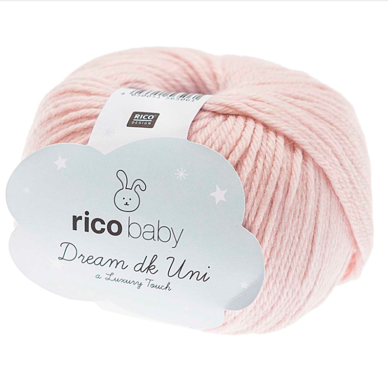 Rico Design Baby Dream dk Uni und mit Farbverlauf