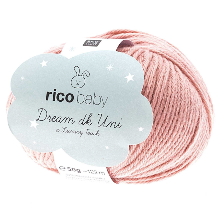 Rico Design Baby Dream dk Uni und mit Farbverlauf