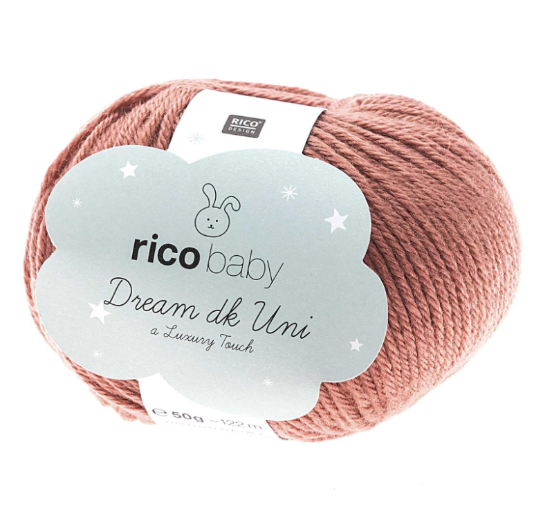 Rico Design Baby Dream dk Uni und mit Farbverlauf