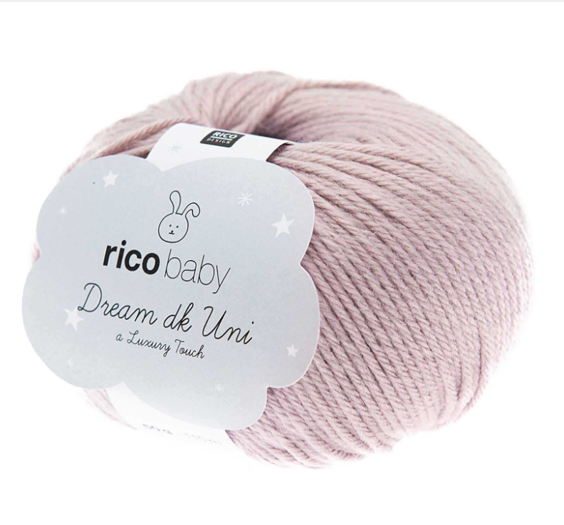 Rico Design Baby Dream dk Uni und mit Farbverlauf