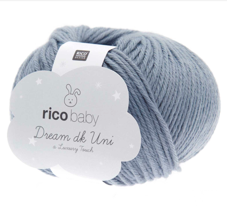 Rico Design Baby Dream dk Uni und mit Farbverlauf