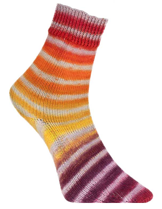 Woolly Hugs Paint Socks 4-fach