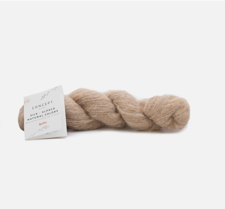 Katia Silk-Alpaca Natural Colors