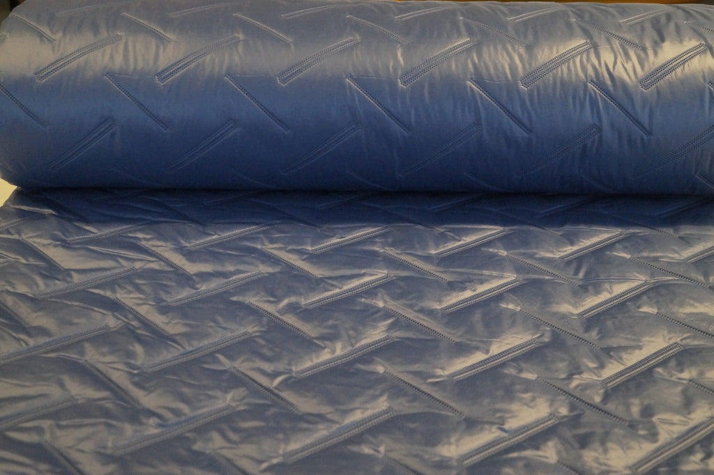 Steppstoff blau