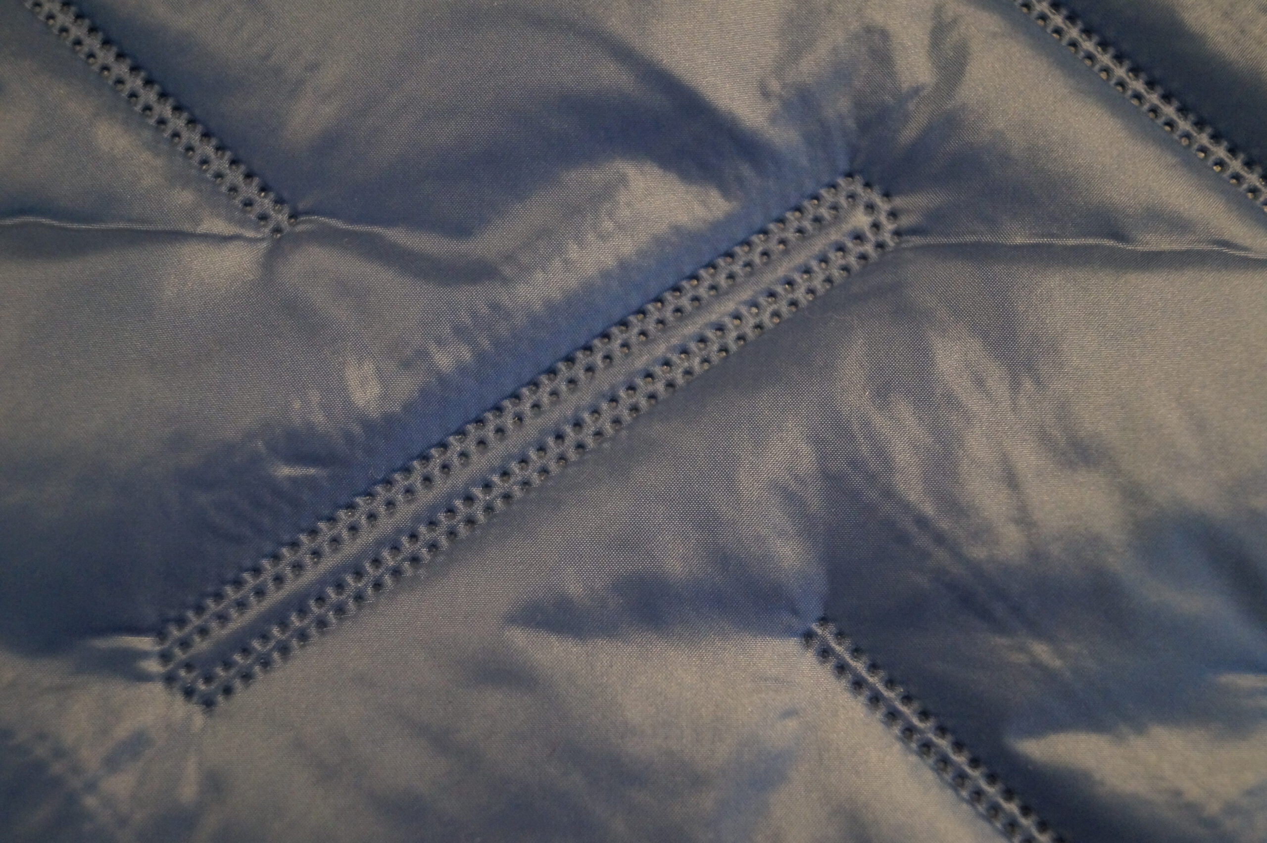 Steppstoff blau