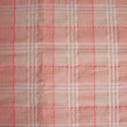 Hemden-/Blusenstoff lachsfarben kariert