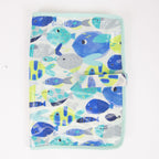 Baumwolle laminiert mit Fischen