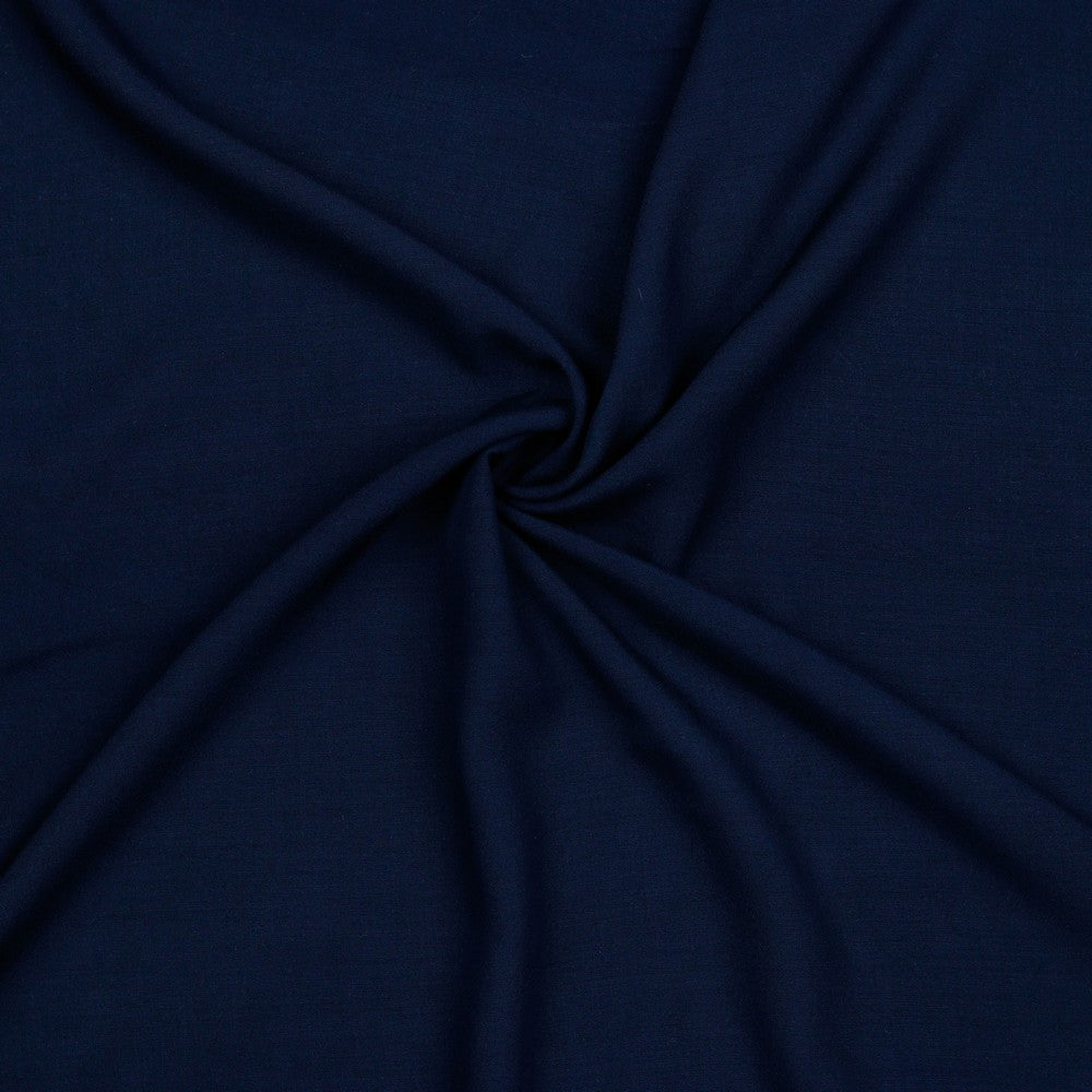 Viskose Radiance marineblau