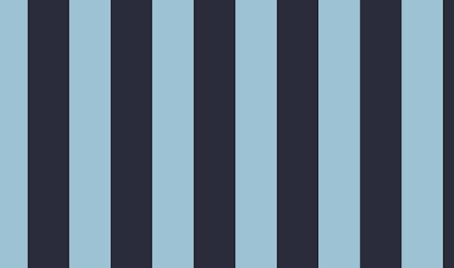Viskose blau gestreift