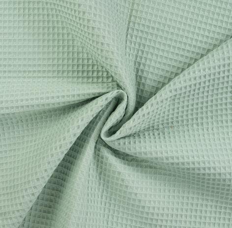 Waffelpiqué mintfarben