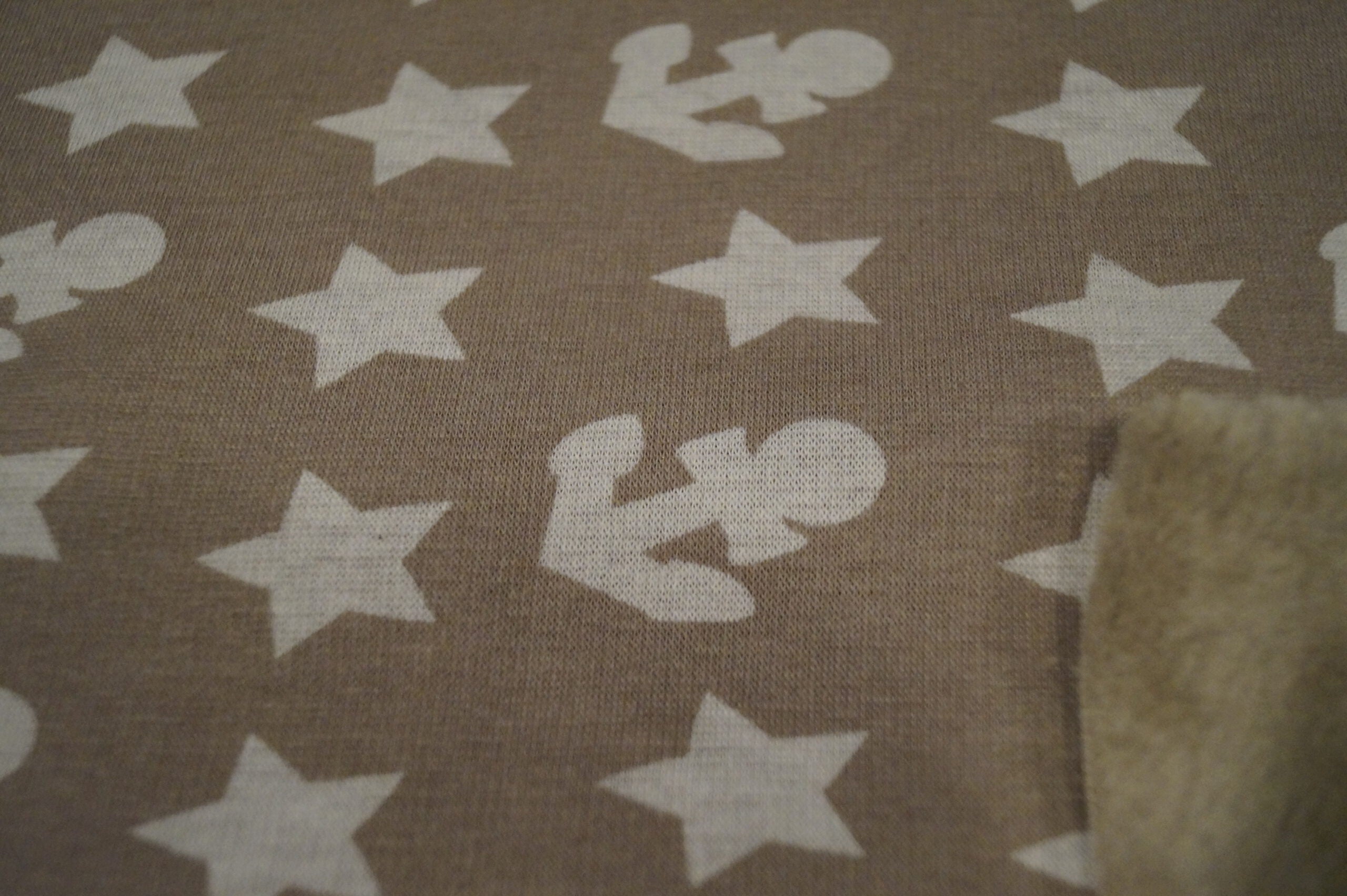 Wintersweat braun mit Ankern und Sternen