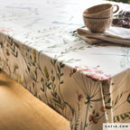 Canvas Panama beige mit Libellen