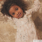 Popeline rosa mit Balletttänzern