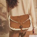 Sherpa cognacfarben mit Teddyfutter