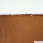 Sherpa cognacfarben mit Teddyfutter