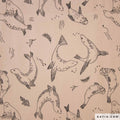 Sommersweat beige mit Seehunden