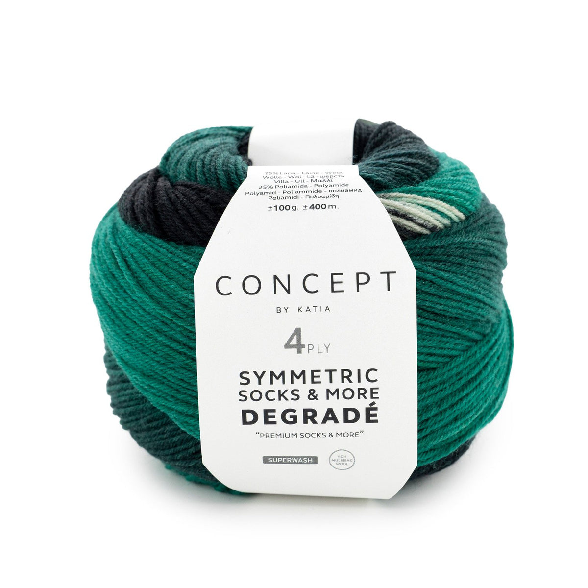 Katia Symmetric Soks & More 4-fach