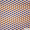 Kunstleder blau-braun mit dreidimensionalem Muster