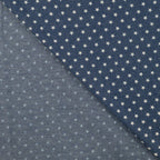 Chambray mit kleinen Sternen