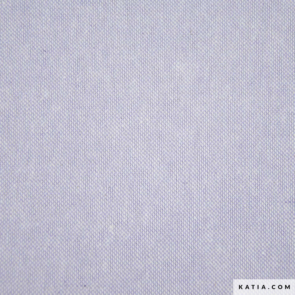 Recycelter Canvas mit lila Chambray-Effekt