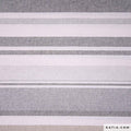 Recycelter Canvas mit grauen Streifen