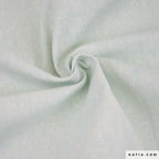 Recycelter Canvas grün mit Chambray-Effekt