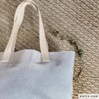 Recycelter Canvas grün mit Chambray-Effekt