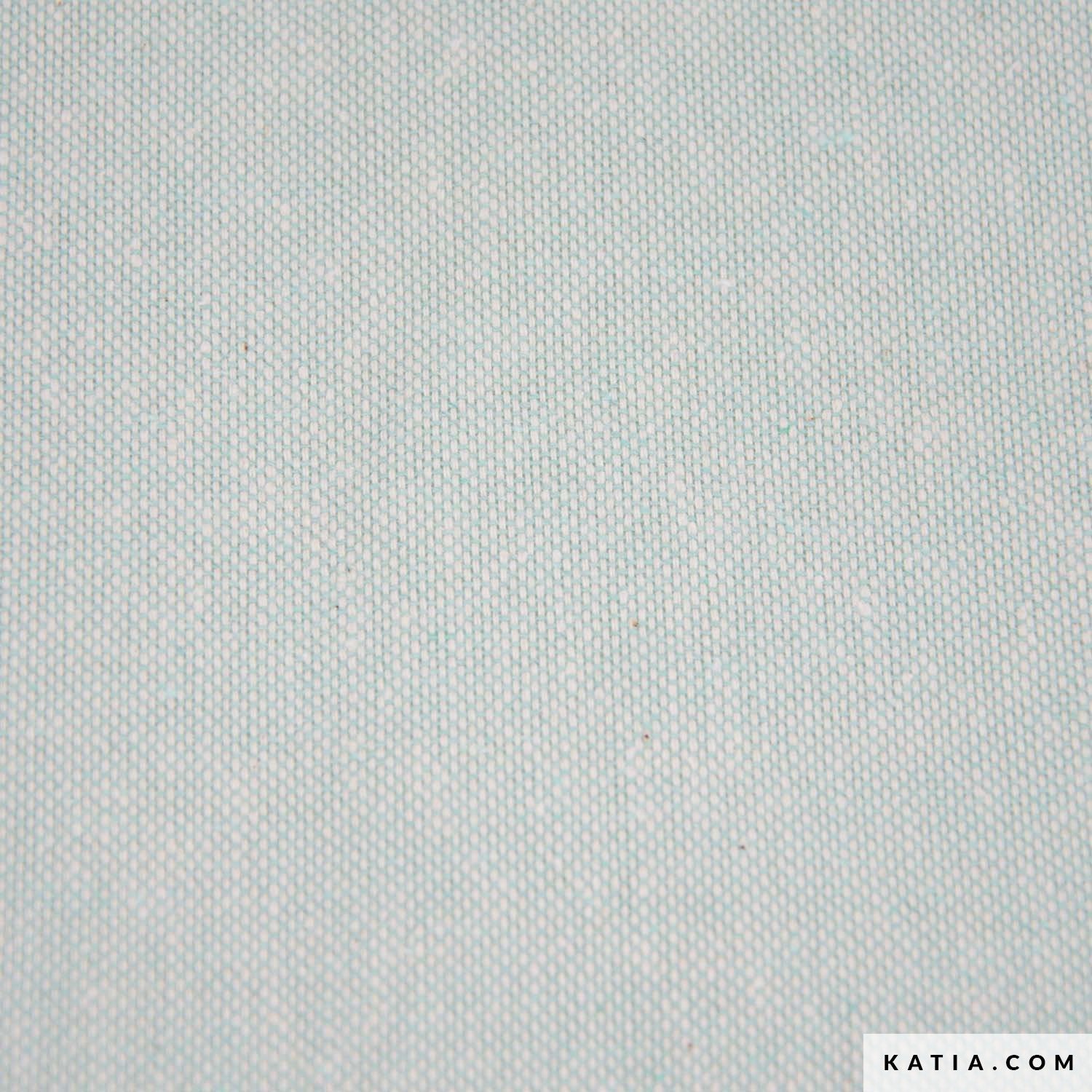 Recycelter Canvas grün mit Chambray-Effekt
