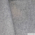 Recycelter Canvas mit schwarzem Chambray-Effekt