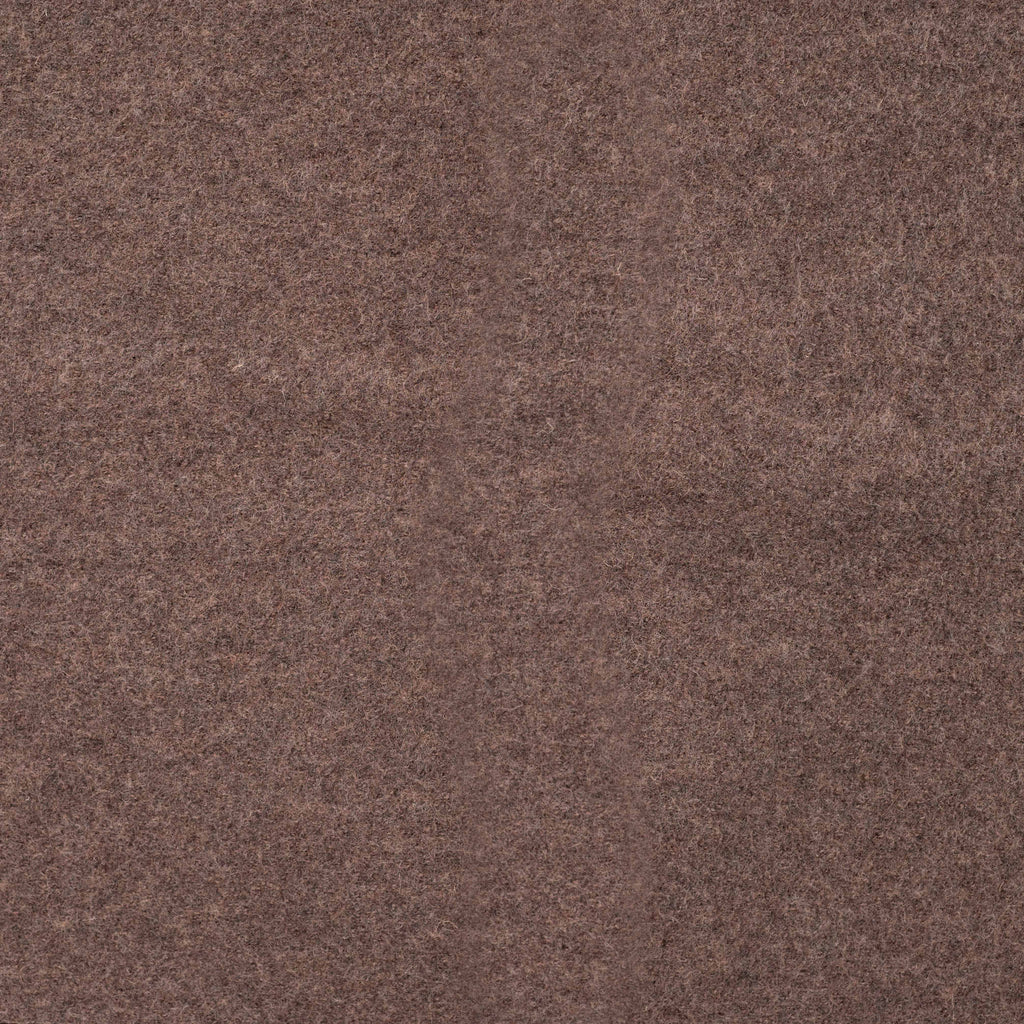 Walkloden dunkelbraun meliert