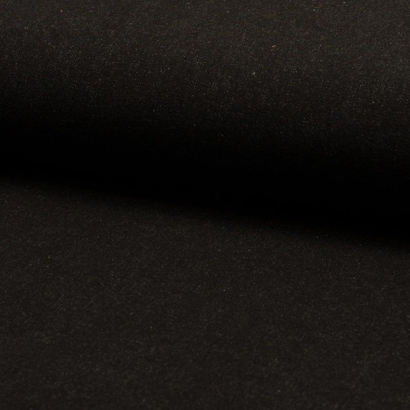 Jeansstoff schwarz mit Stretch