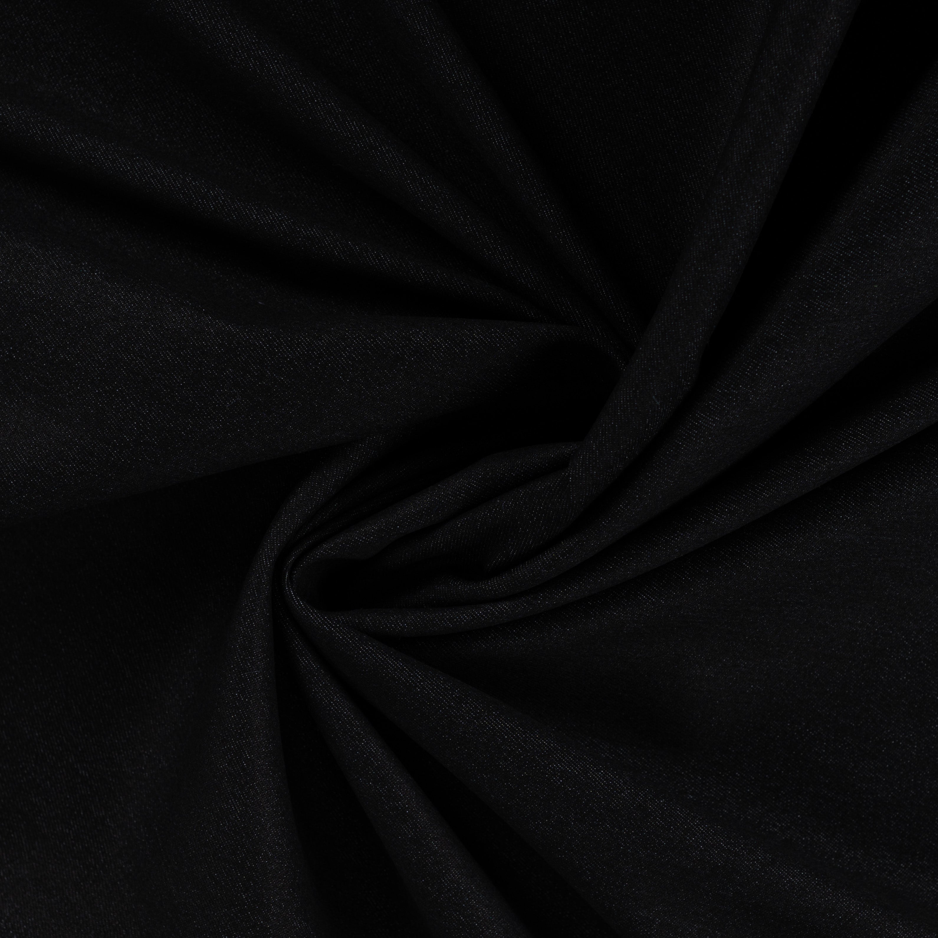 Jeansstoff schwarz mit Stretch