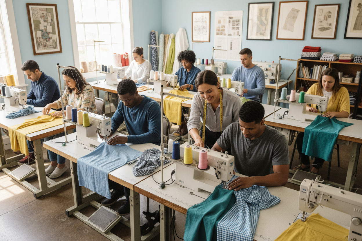 Overlock Nähkurs am Dienstag, 14.07.2026