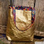 Metallisches Kraftpapier gold (waschbar)