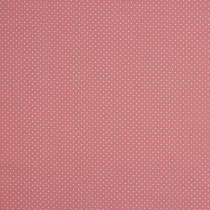 Baumwolle rosa, klein gepunktet_Produktbild