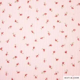 Musselin rosa mit Rosen_Produckbild