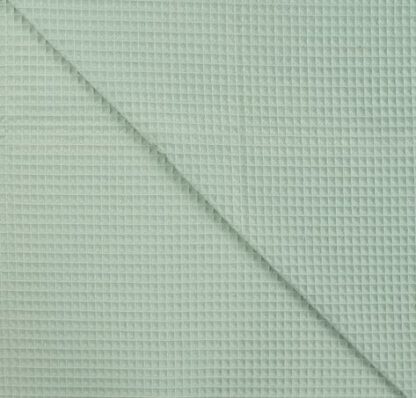 Waffelpique mint_1