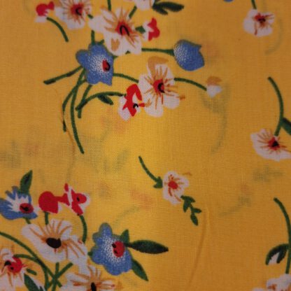Viskose gelb mit Blümchen_Produktgalerie 3