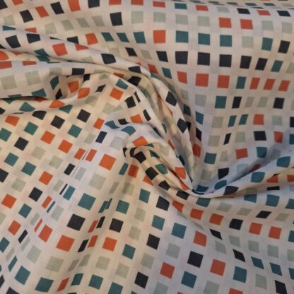 Baumwolle weiß mit bunten Vierecken_Produktgalerie 2